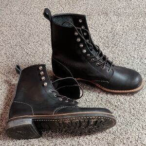 Red Wing Shoes Silversmith Black Leather Women's Boots